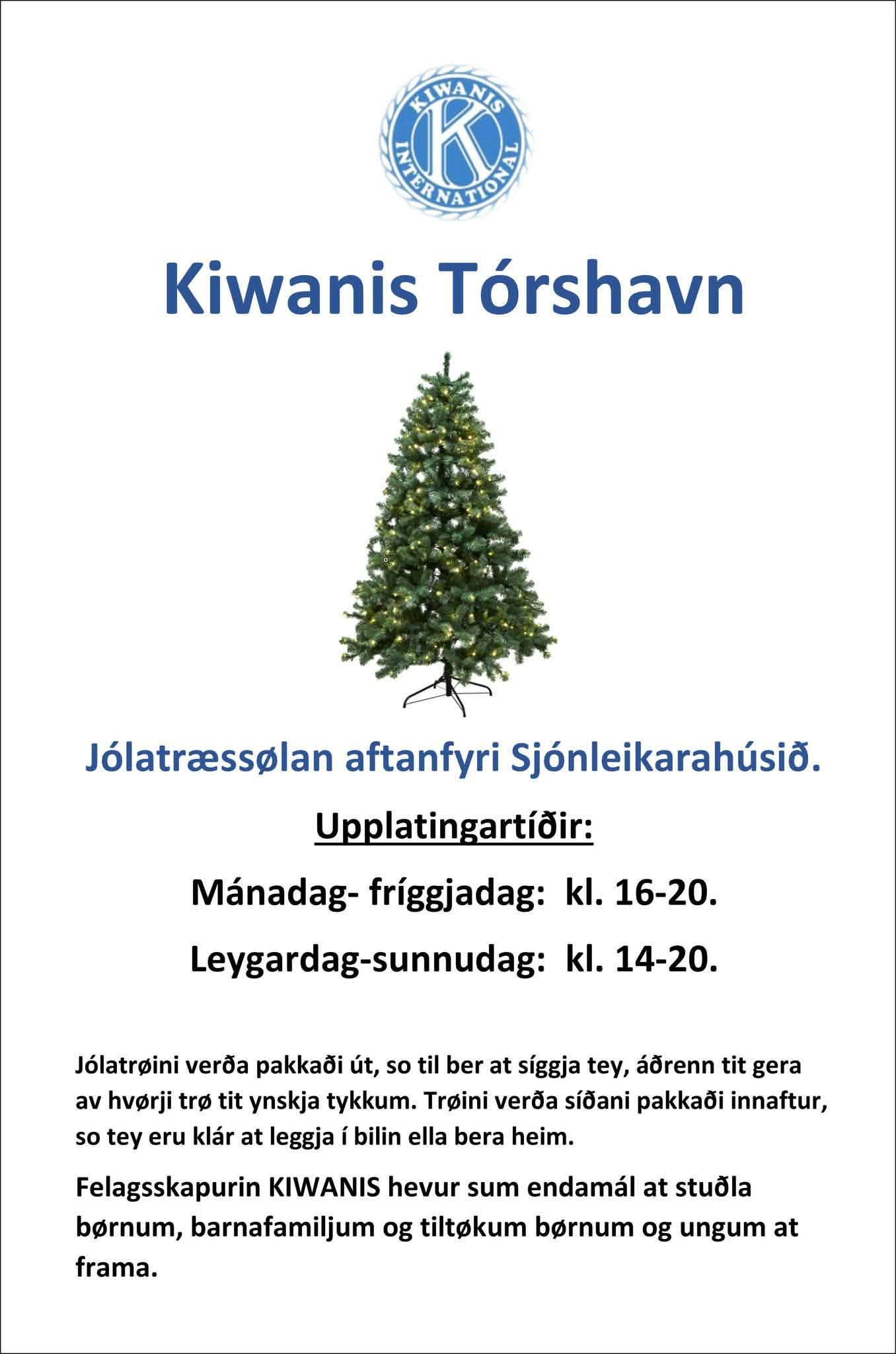 Jólatræssølan 2025